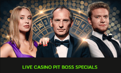 888casino live casino pit boss special promotion