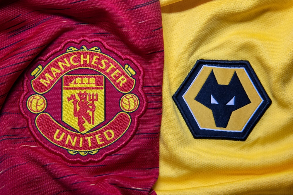 Wolves and Manchester City logo on jerseys