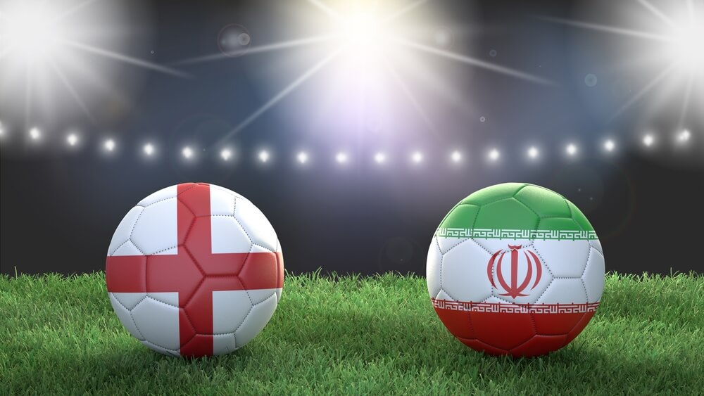 World Cup betting odds - England vs Iran banner