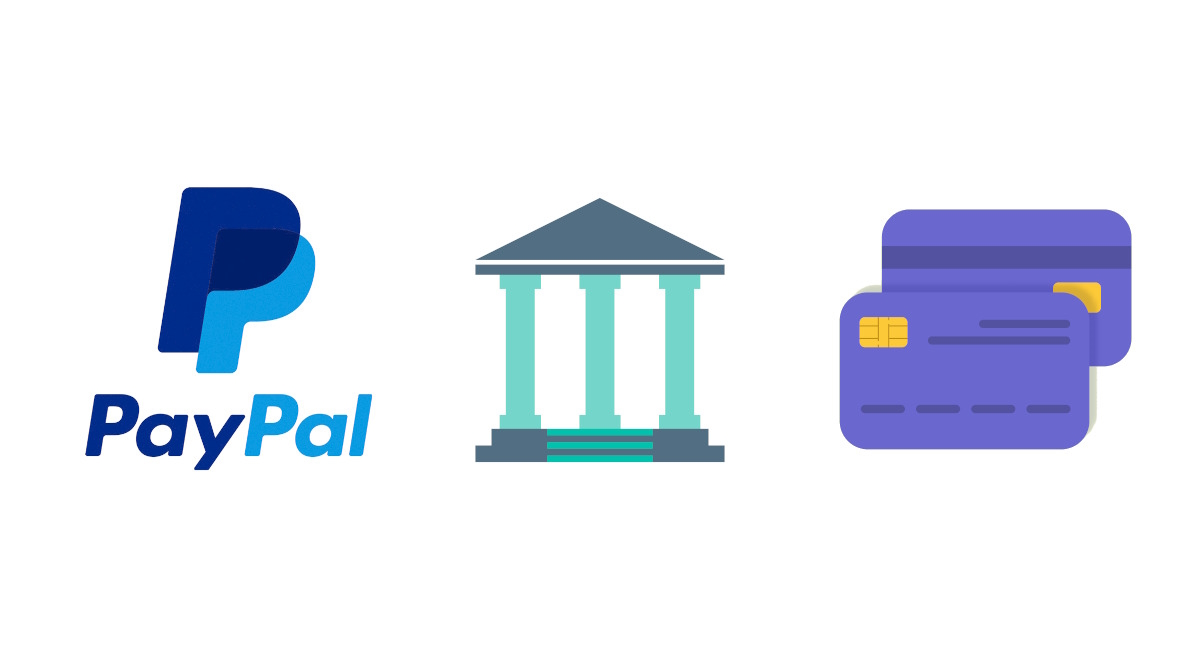Icons of payment methods